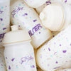 LASER X RODAGIRA Thank You Cycling Water Bottle - Oat/Lilac