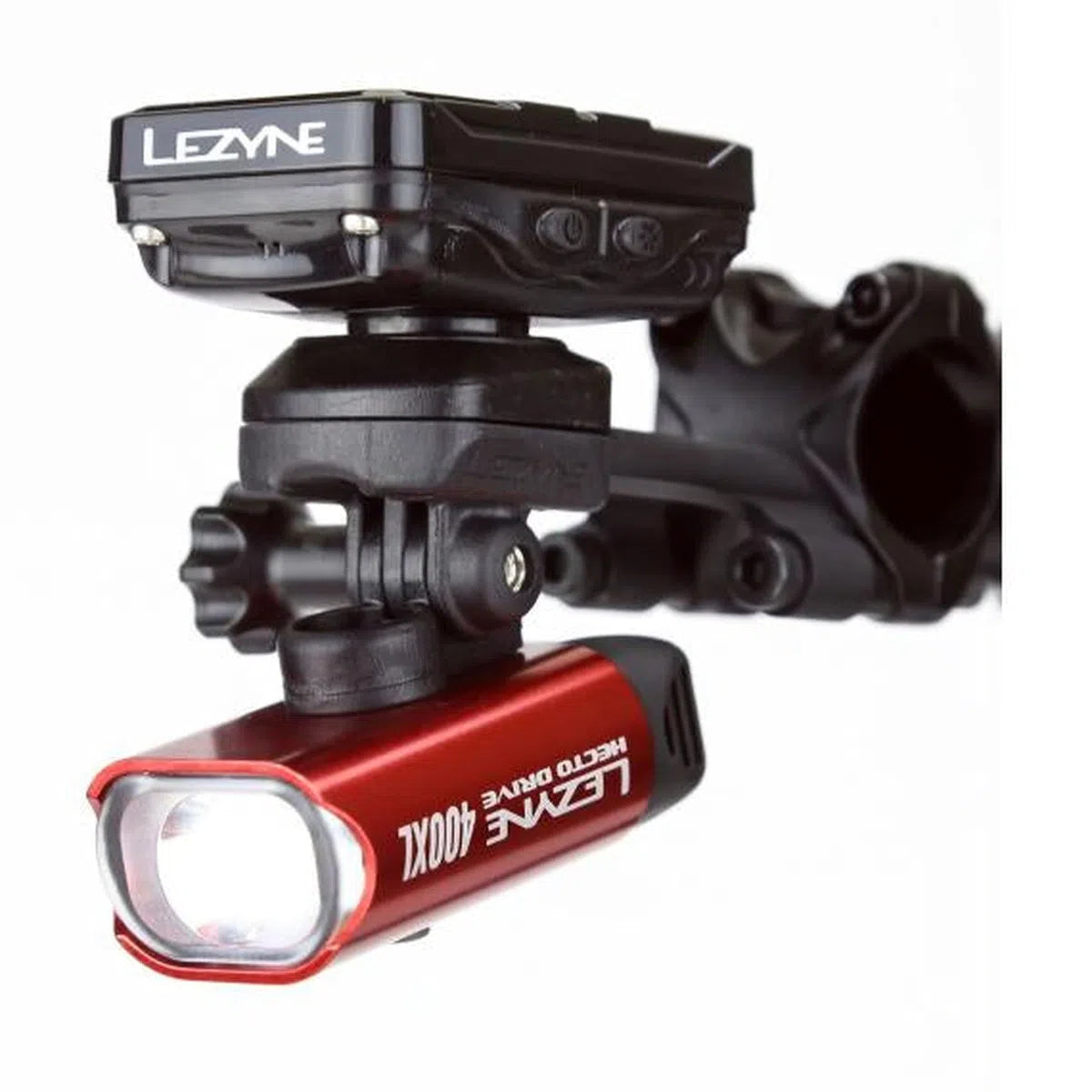 LEZYNE Go Pro Led Adapter - Black-Gps Mounts-43260038