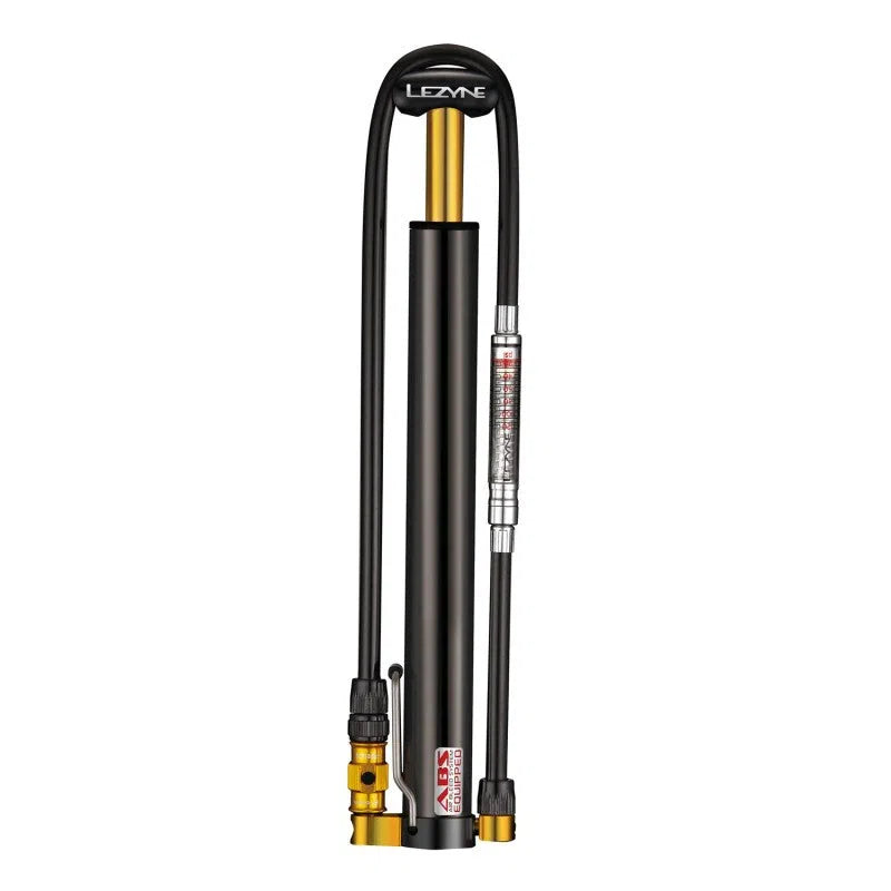 LEZYNE MICRO FLOOR DRIVE HVG 90PSI Floor Pump - Black-Floor Pumps-4712805990771