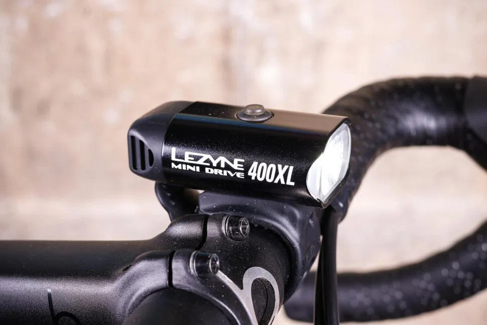 LEZYNE Mini Drive 400XL Front Light - Black-Front Lights-13156998