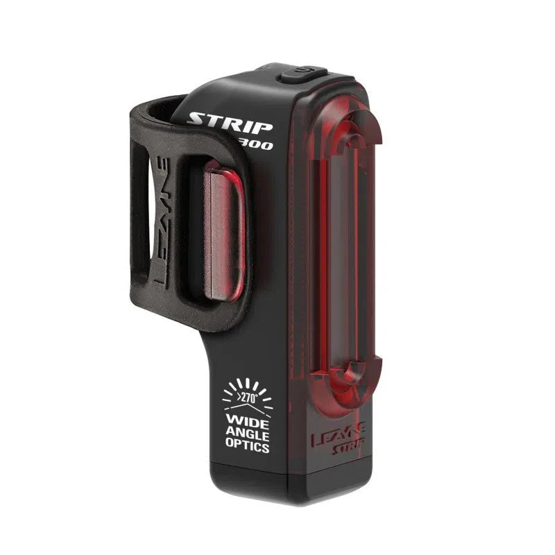 LEZYNE STRIP DRIVE PRO REAR LIGHT 300 LUMENS - Black-Rear Lights-4712806002091