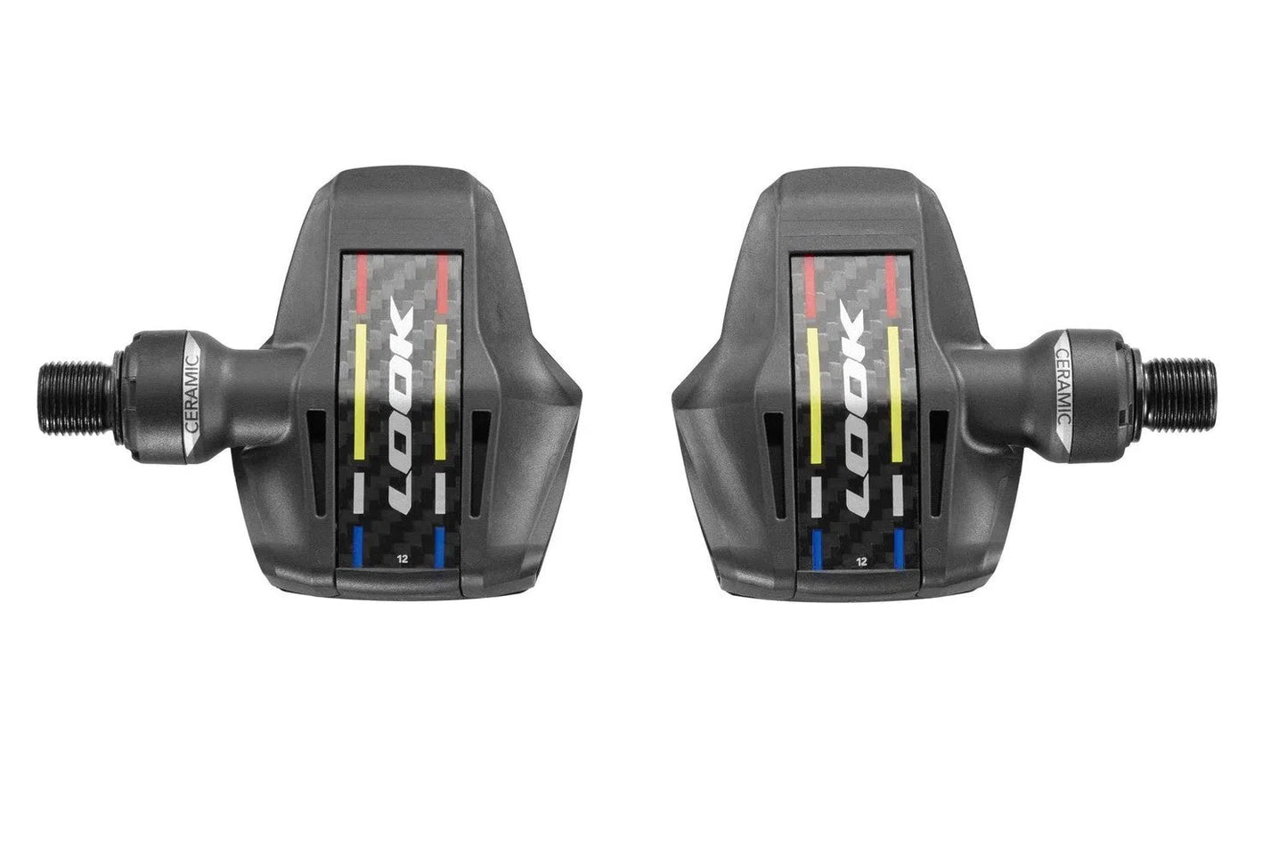 LOOK Keo Blade Carbon Ceramic 12 Road Pedals - Black-Pedals-3611720212290