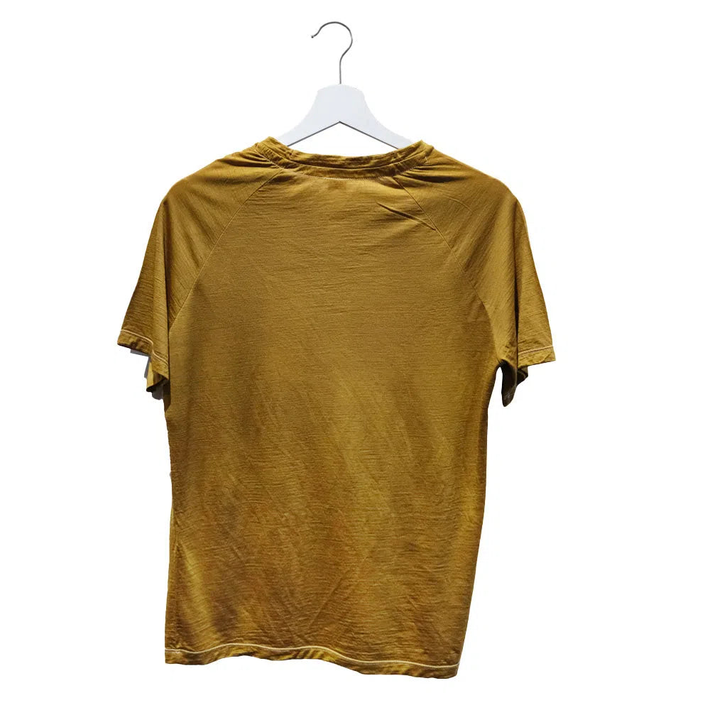 MAAD Cycling Short Sleeve Tshirt - Mustard-Technical T-Shirts-71443017