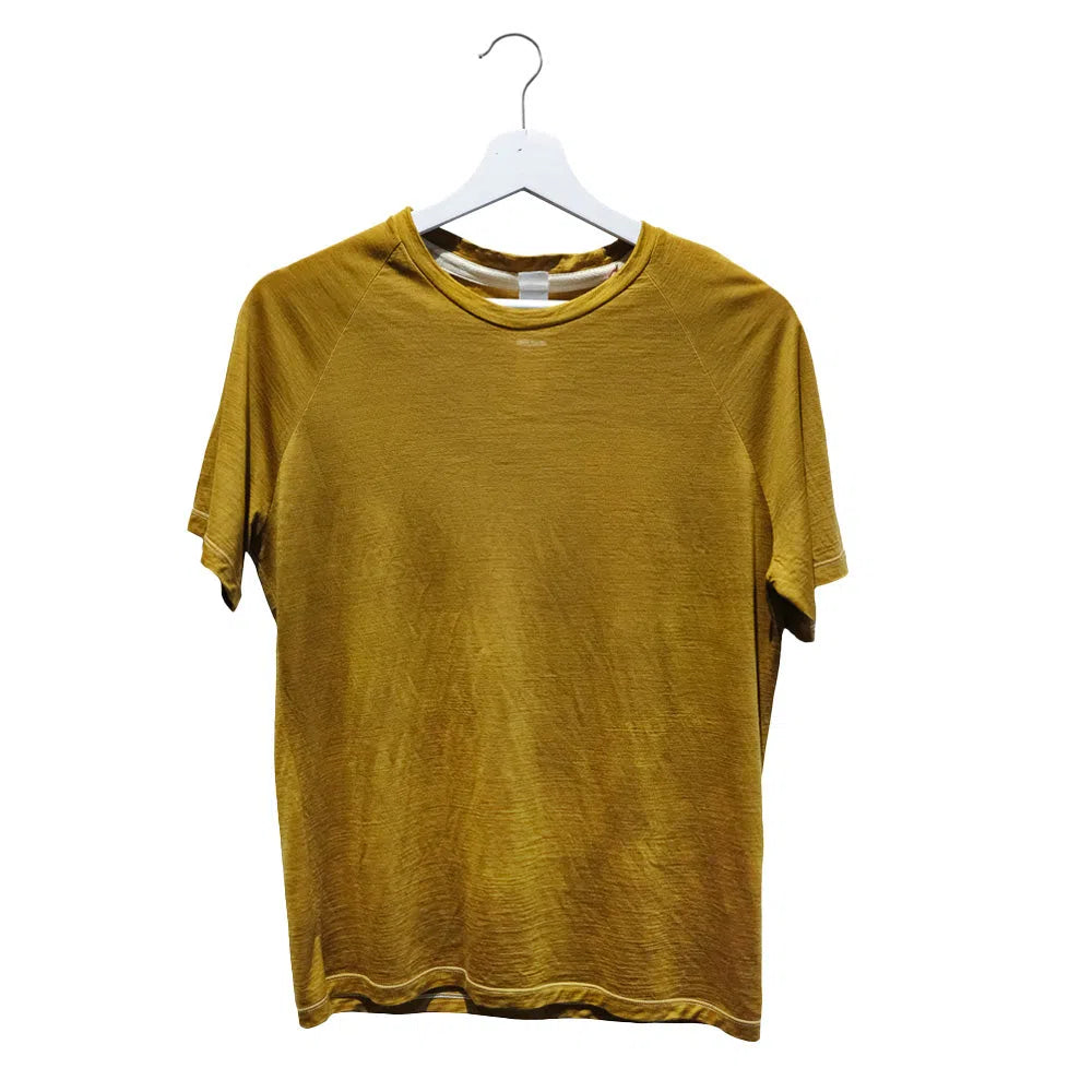 MAAD Cycling Short Sleeve Tshirt - Mustard-Technical T-Shirts-71443017