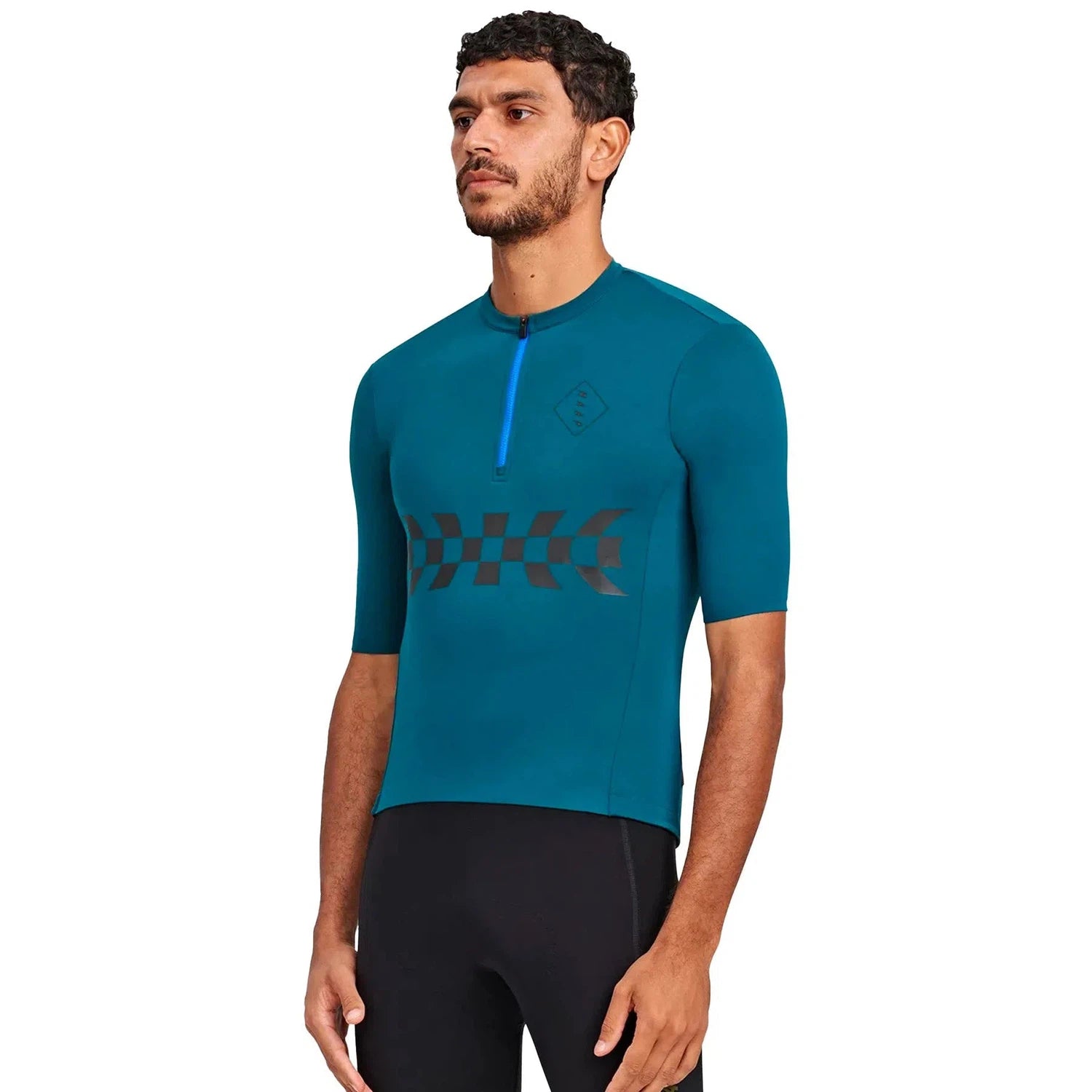 MAAP Alt Road 1/2 Zip Jersey - Dark Teal-Jerseys-