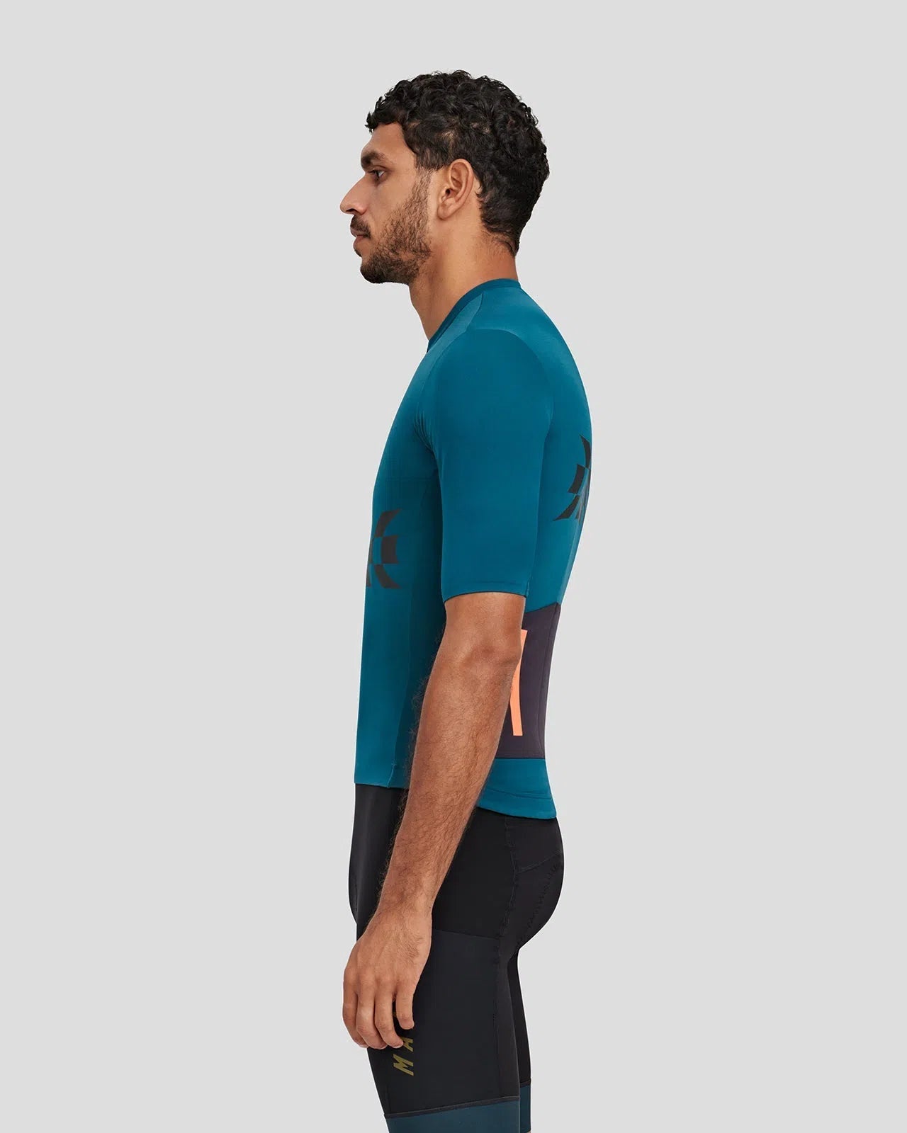 MAAP Alt Road 1/2 Zip Jersey - Dark Teal-Jerseys-