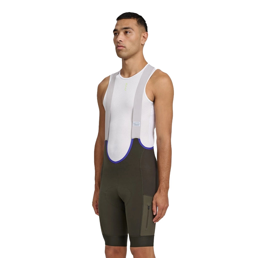 MAAP Alt Road Cargo Bib Shorts - Burnt Olive-Bib Shorts-