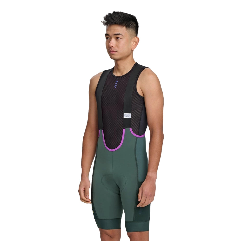 MAAP Alt Road Cargo Bib Shorts - Cypress Green-Bib Shorts-