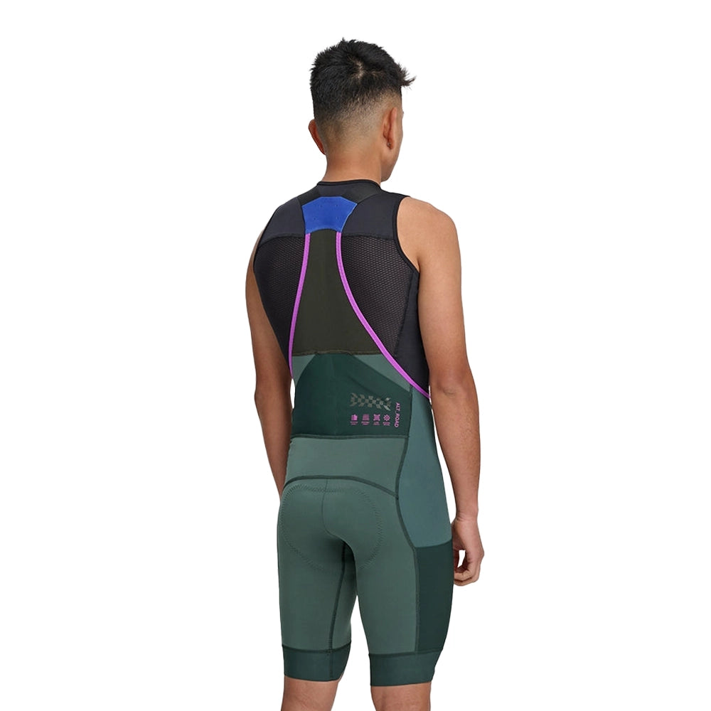 MAAP Alt Road Cargo Bib Shorts - Cypress Green-Bib Shorts-