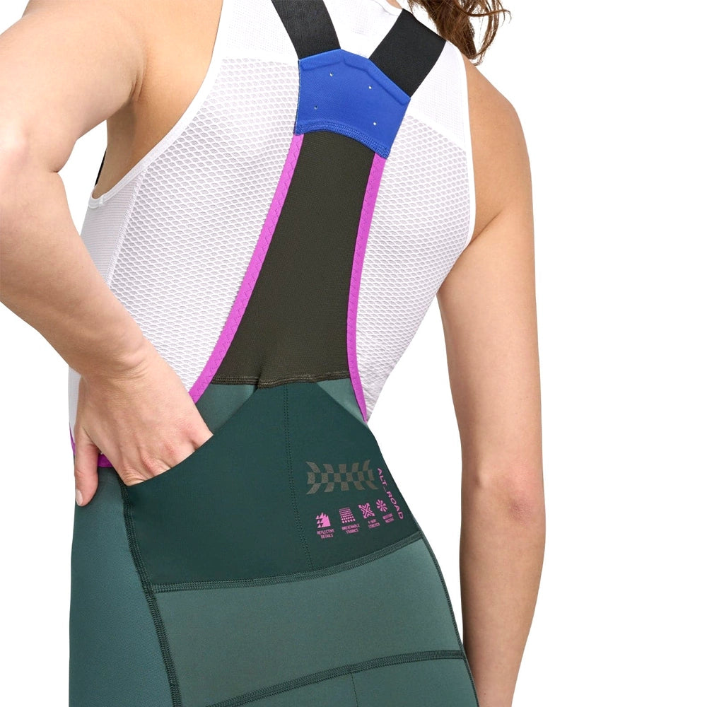 MAAP Alt Road Cargo Women Bib Shorts - Cyprees Green-Women Bib Shorts-