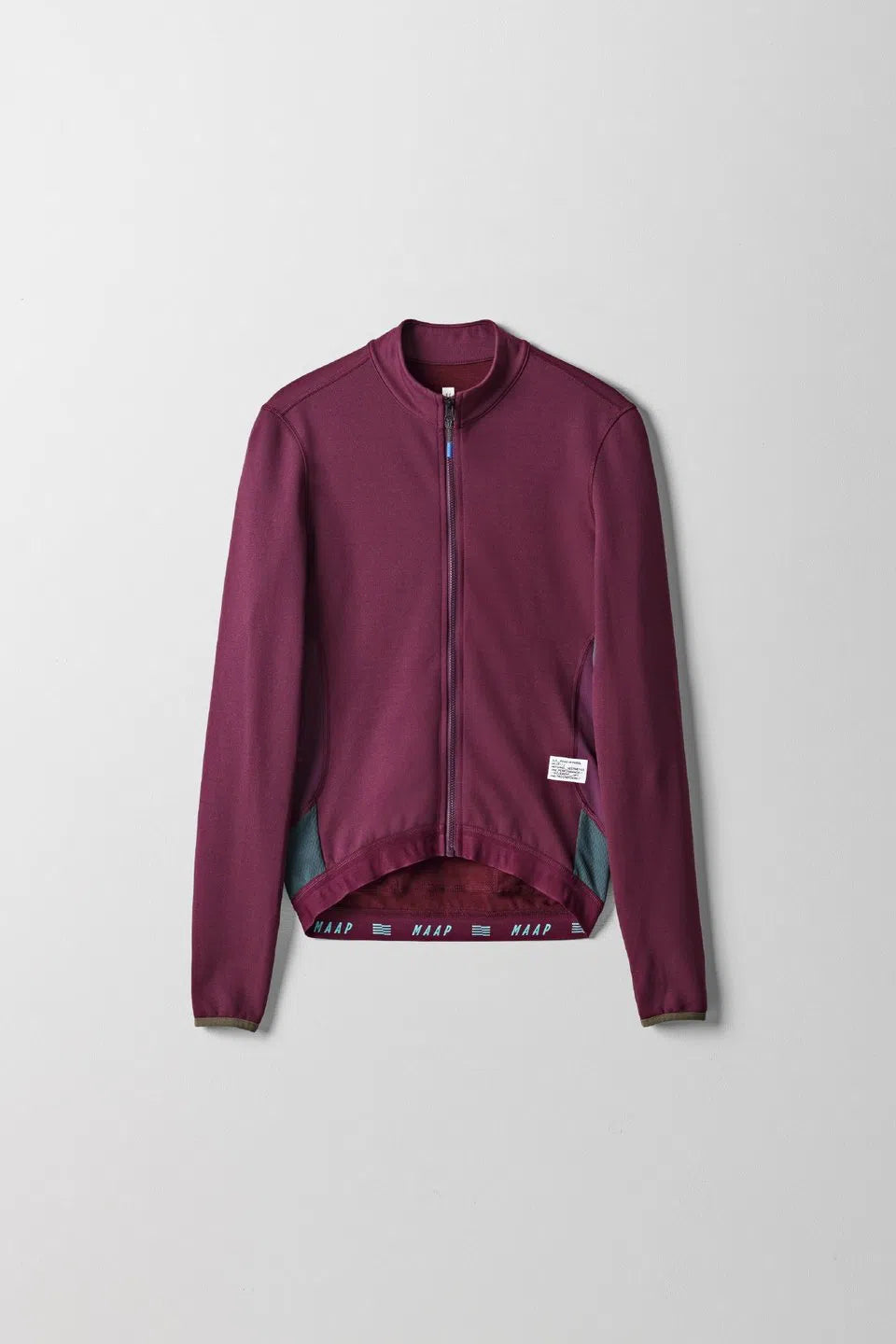 MAAP Alt Road Long Sleeve Jersey - Burgundy-Long Sleeve Jerseys-