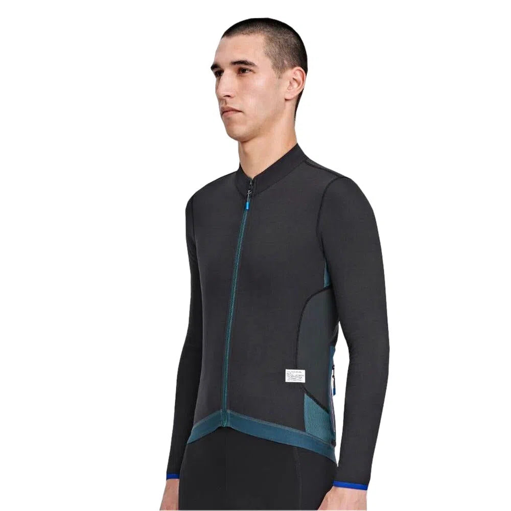 MAAP Alt Road Long Sleeve Jersey - Graphite-Long Sleeve Jerseys-