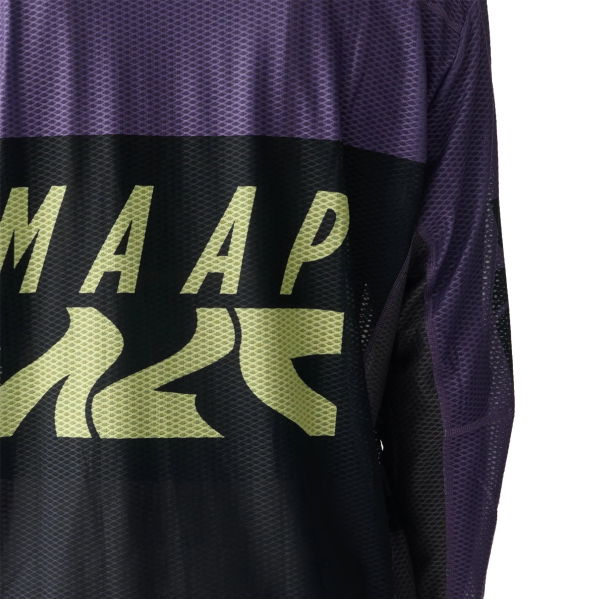 MAAP Alt Road LS Mesh Tee - Black/Agate