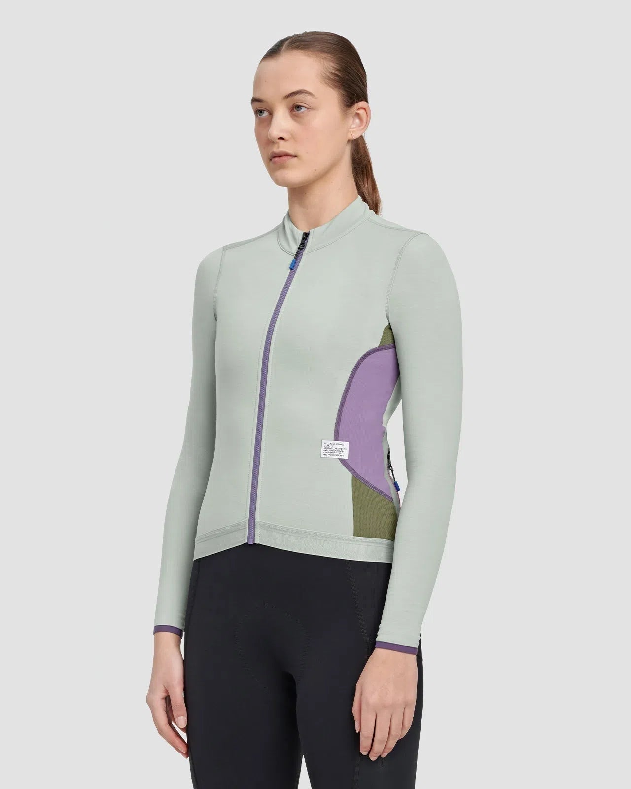 MAAP Alt Road LS Women Jersey - Grey Mist-Women Long Sleeve Jerseys-