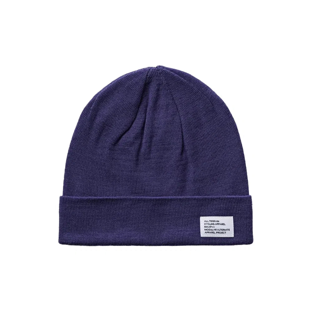 MAAP Alt Road Merino Beanie - Deep Blue-Casual Headwear-86249350