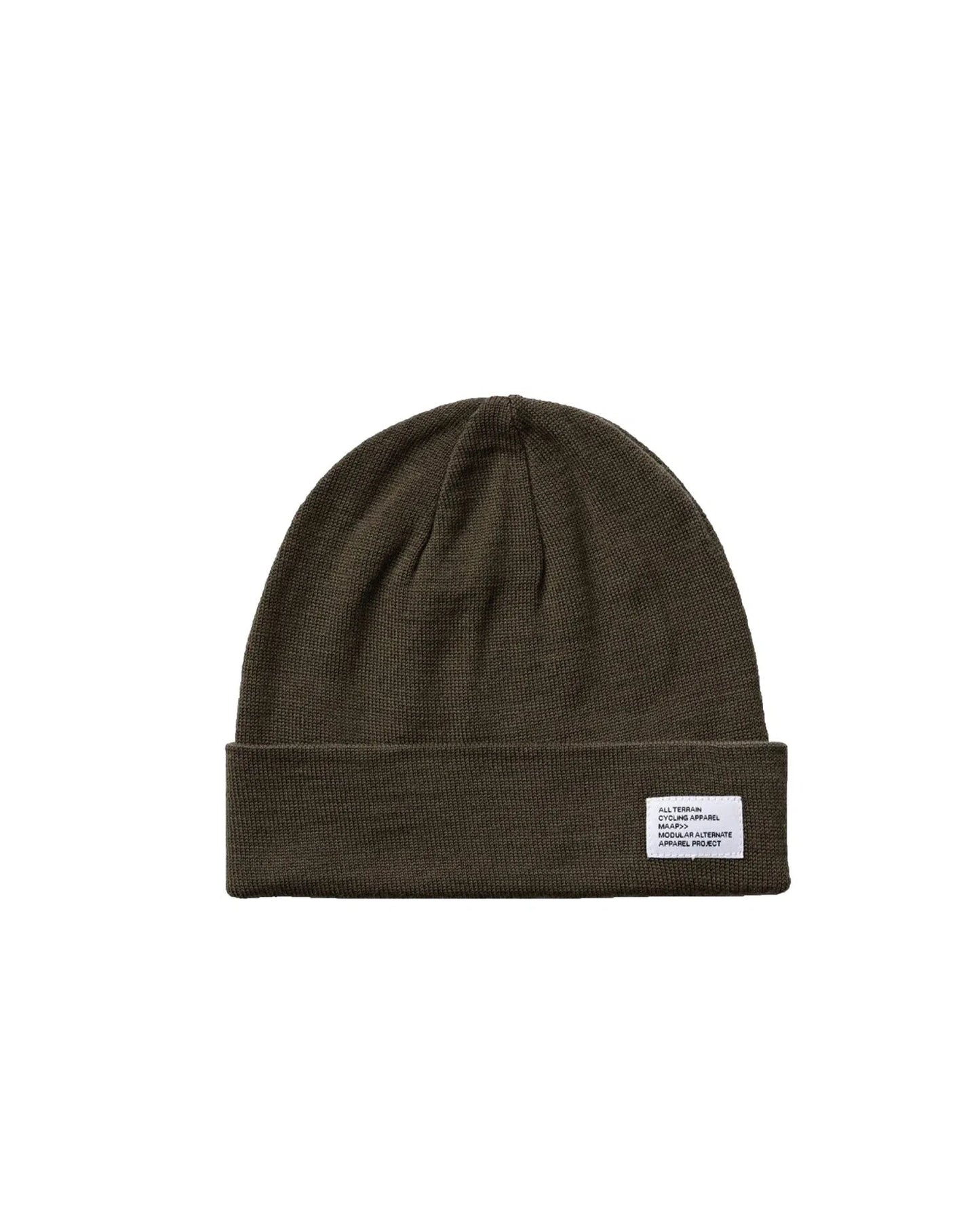 MAAP Alt Road Merino Beanie - Olive-Casual Headwear-70291334