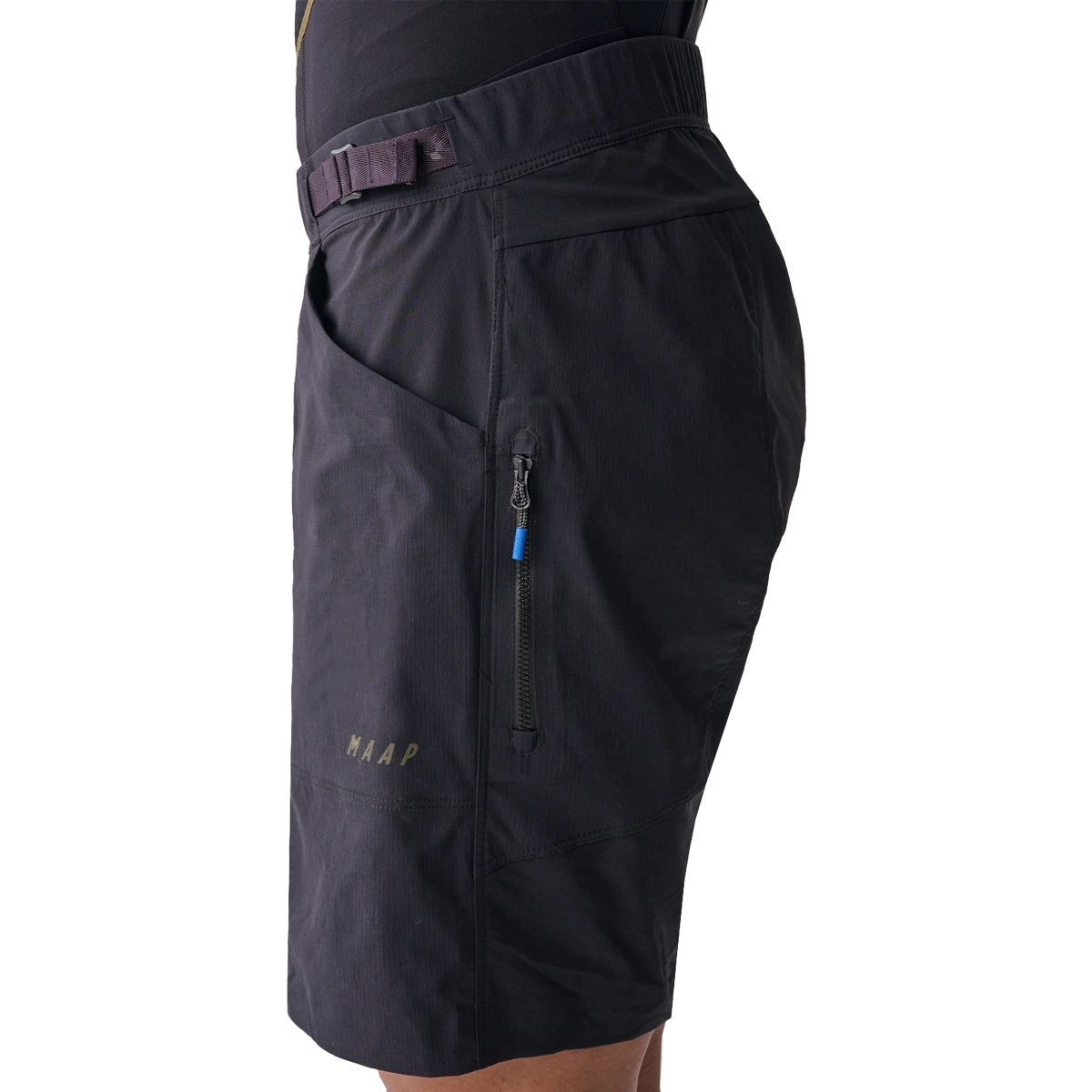 MAAP Alt Road Overshort - Black-Casual Shorts-