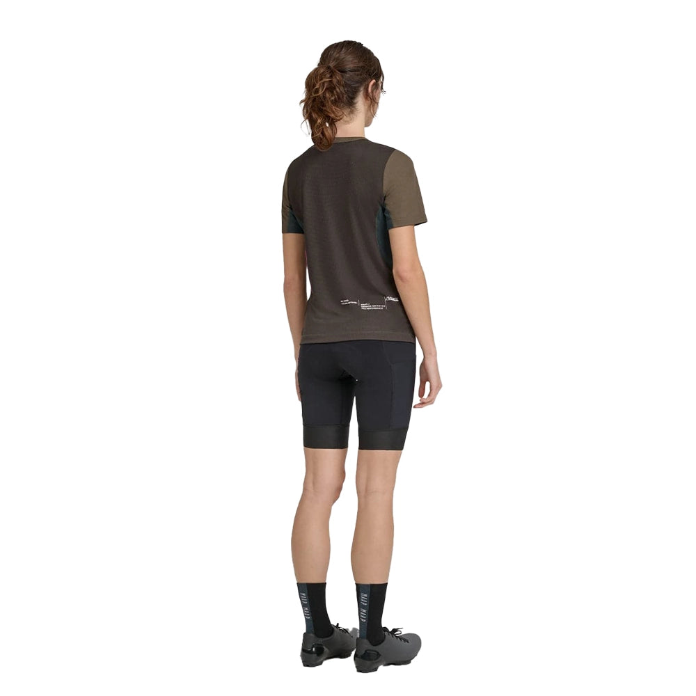 MAAP Alt Road Ride Women Tee 3.0 - Burnt Olive-Technical T-Shirts-