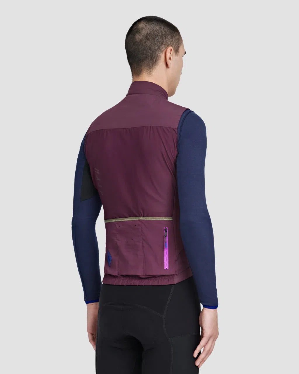 MAAP Alt Road Thermal Vest - Burgundy-Gilets-