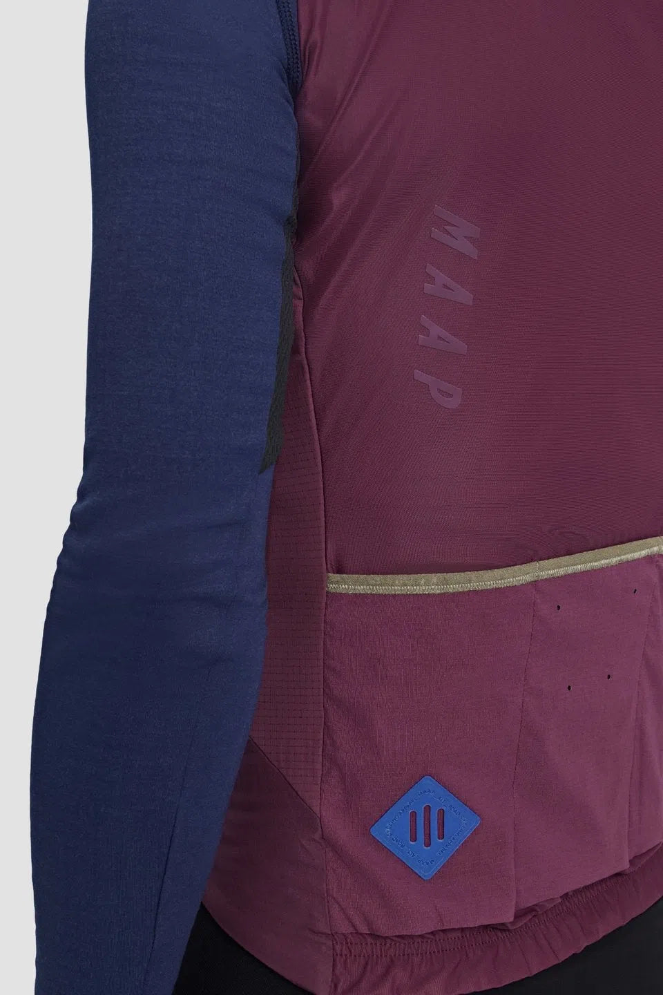 MAAP Alt Road Thermal Vest - Burgundy-Gilets-