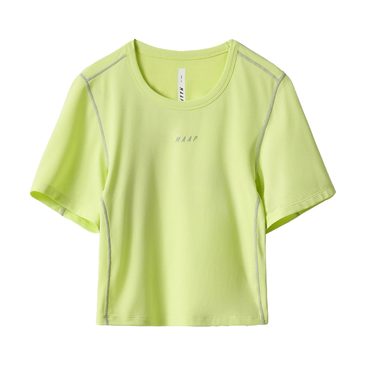 MAAP Alt Road Women Cropped Tee - Shadow Lime