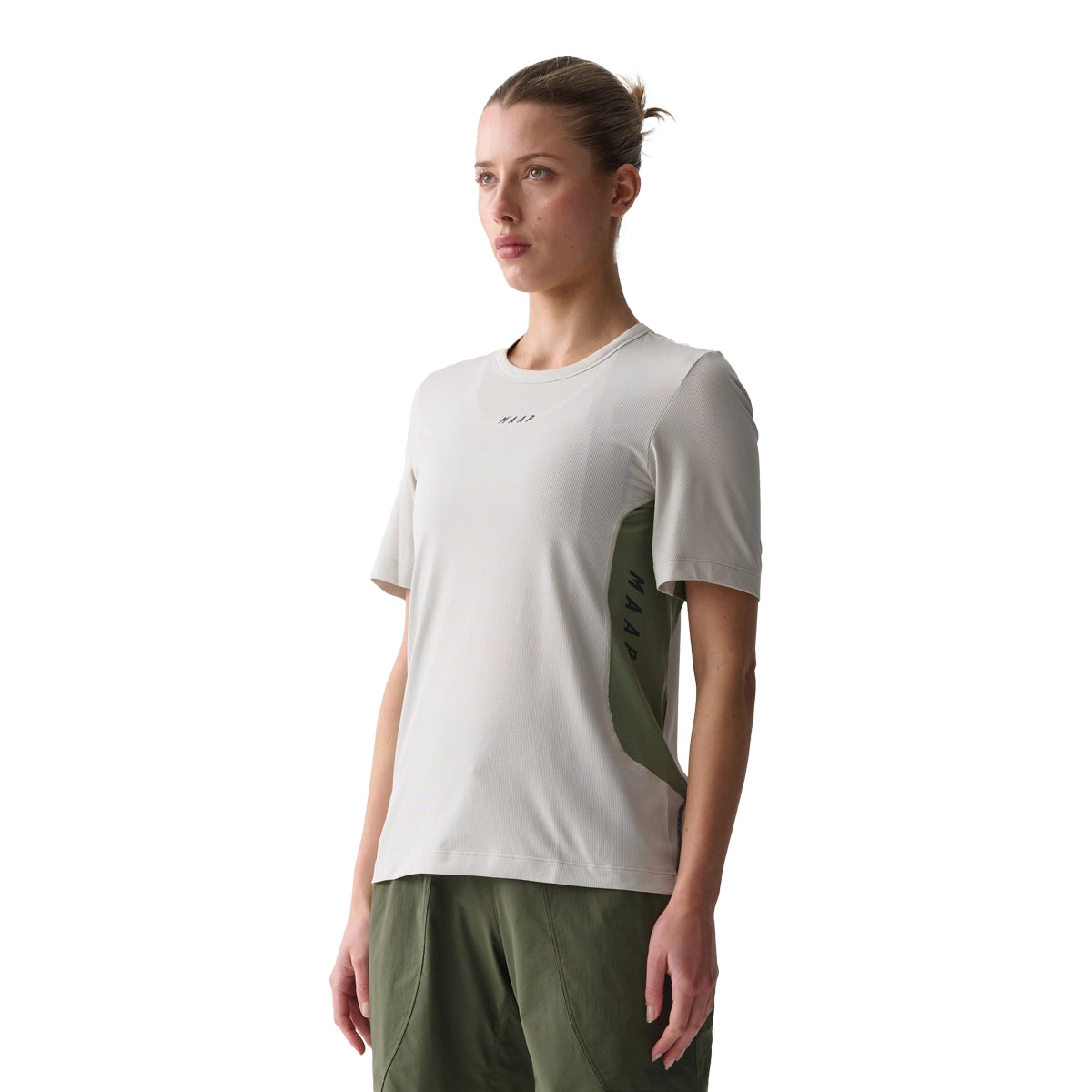 MAAP Alt Road Women Tech Tee - Fog-Technical T-Shirts-