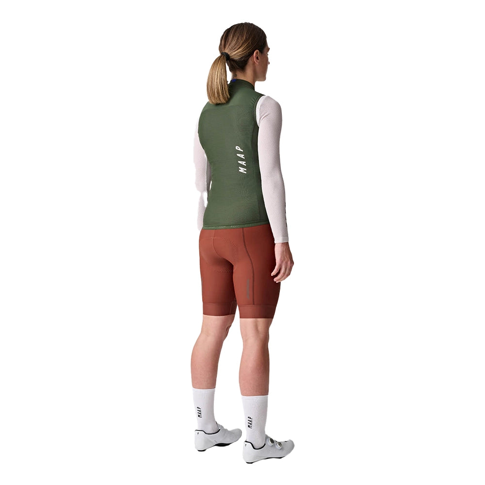 MAAP Draft Team Women Vest AW2023 - Bronze Green-Gilets-