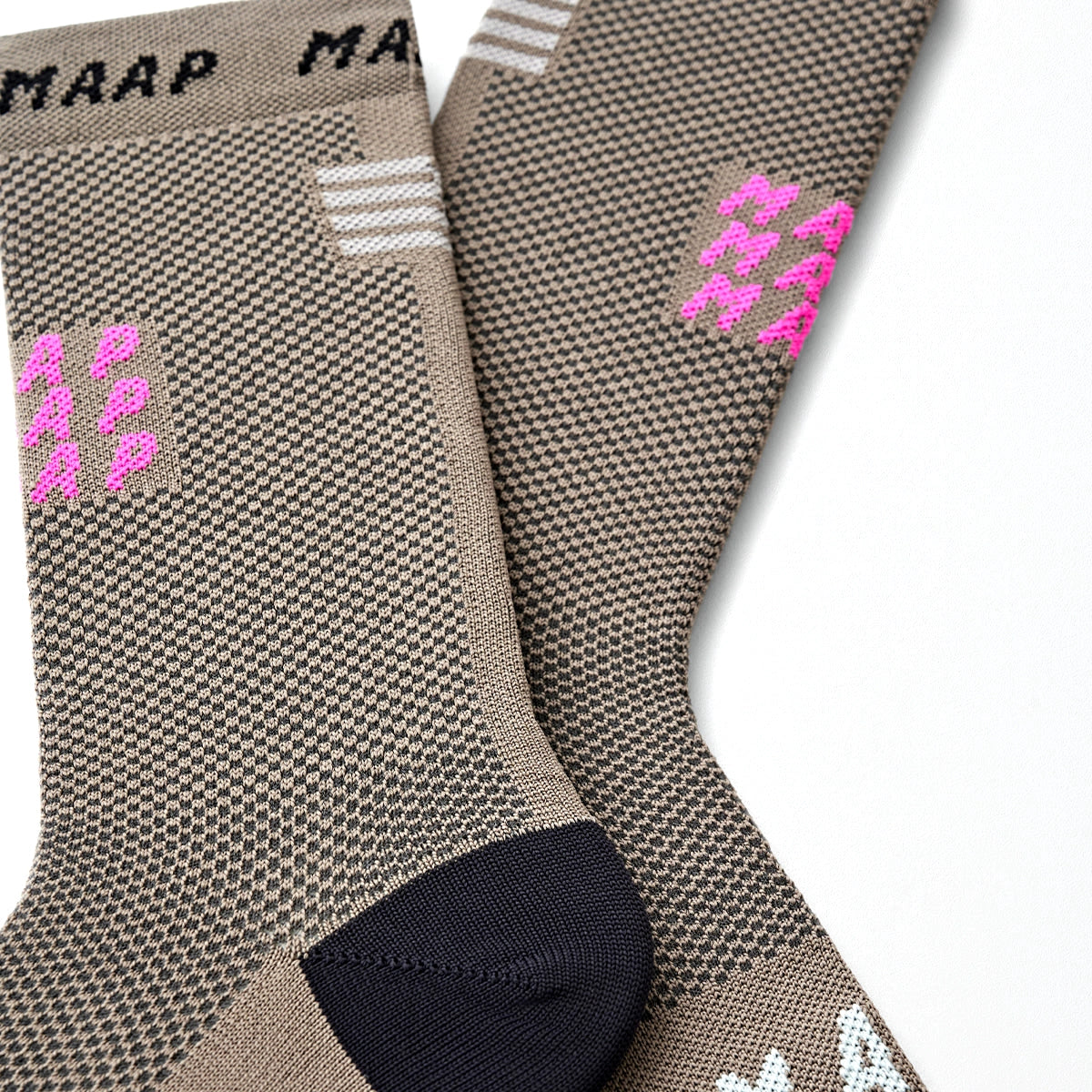 MAAP Eclipse Socks SS24 - Black/Morel-Cycling Socks-