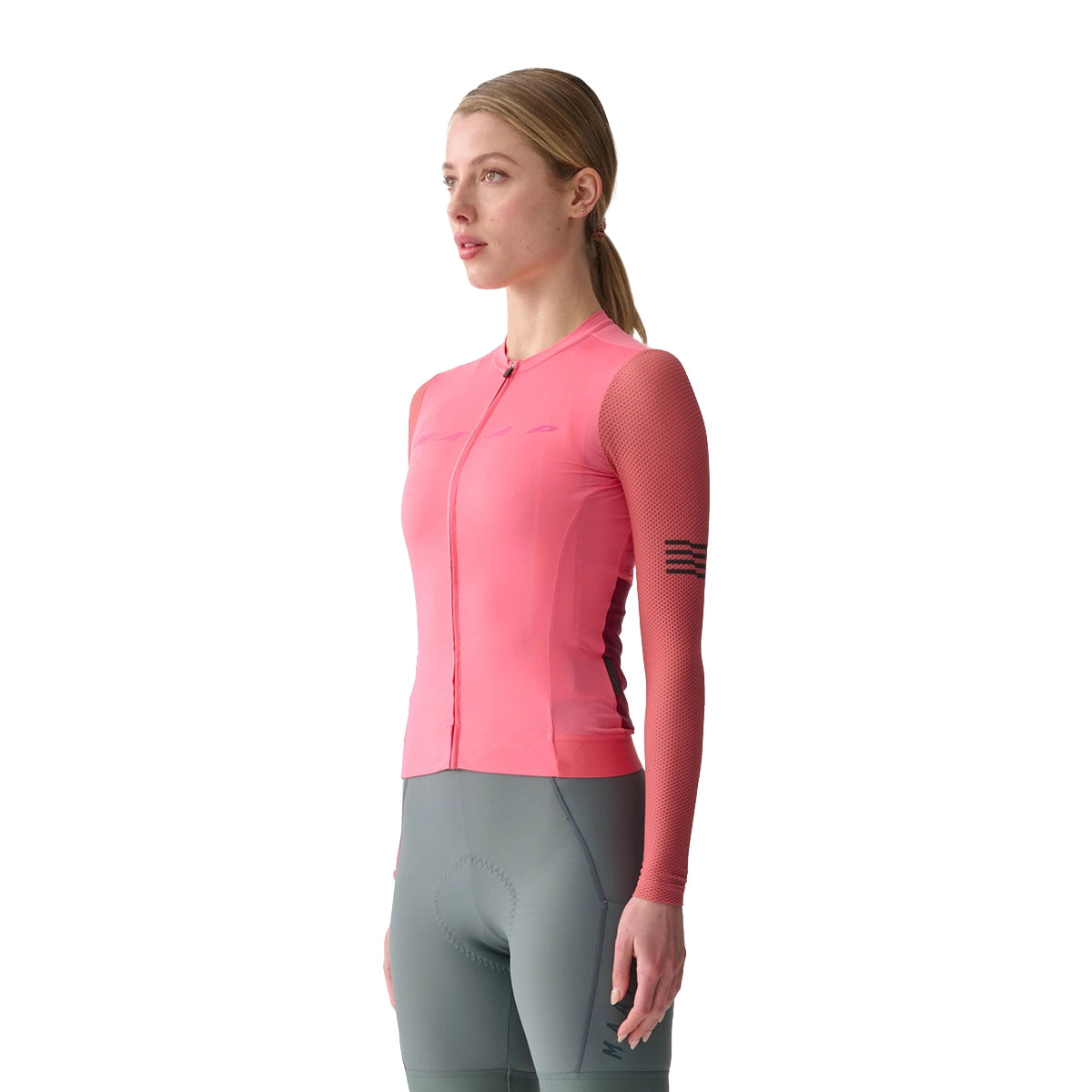 MAAP Evade Pro Base 2.0 LS Women Jersey - Epic Pink