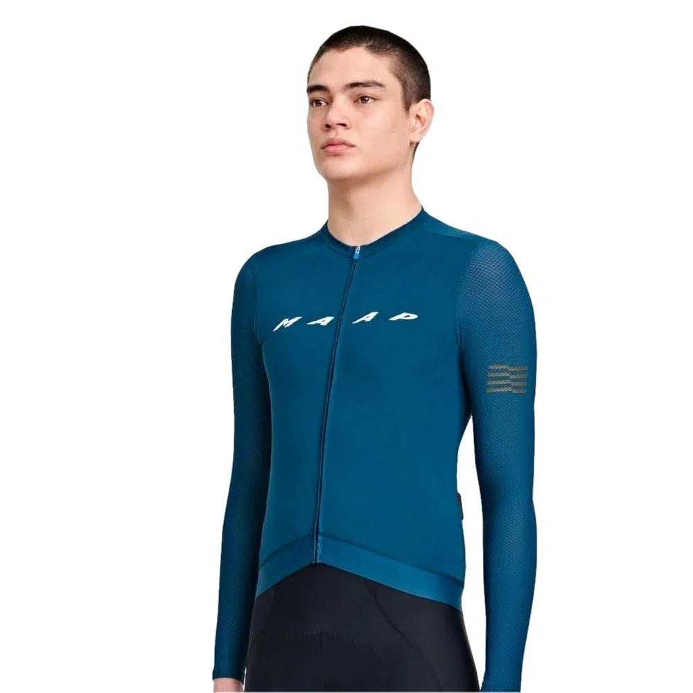 MAAP Evade Pro Base LS Jersey AW2023 - Slate-Long Sleeve Jerseys-