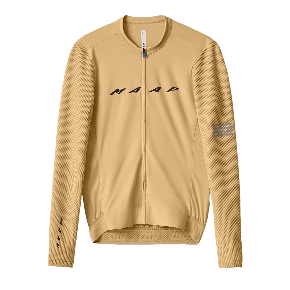 MAAP Evade Pro Base LS Jersey AW2023 - Fawn-Long Sleeve Jerseys-