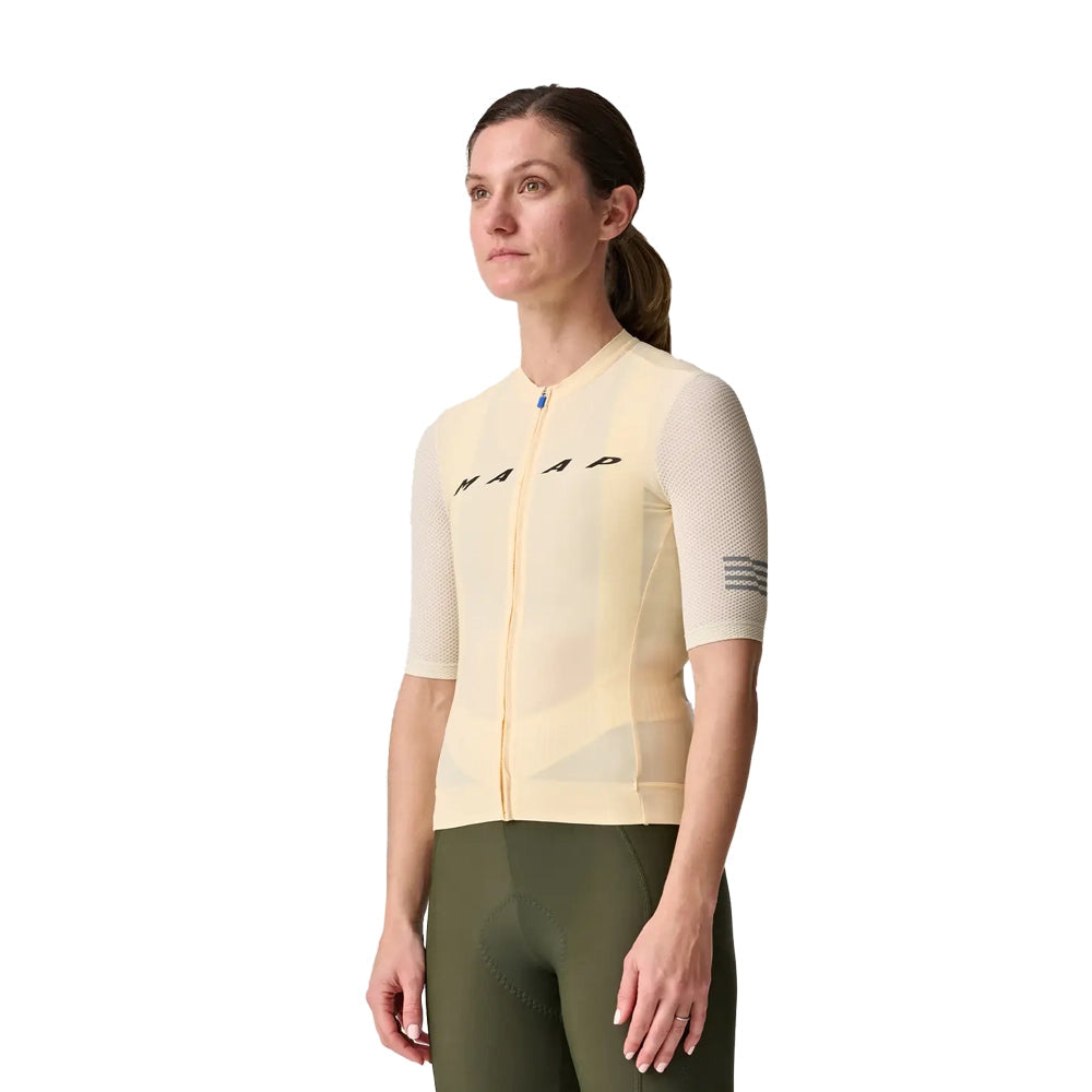 MAAP Evade Pro Base Women Jersey AW2023 - Sandstone/Limestone-Women Jerseys-