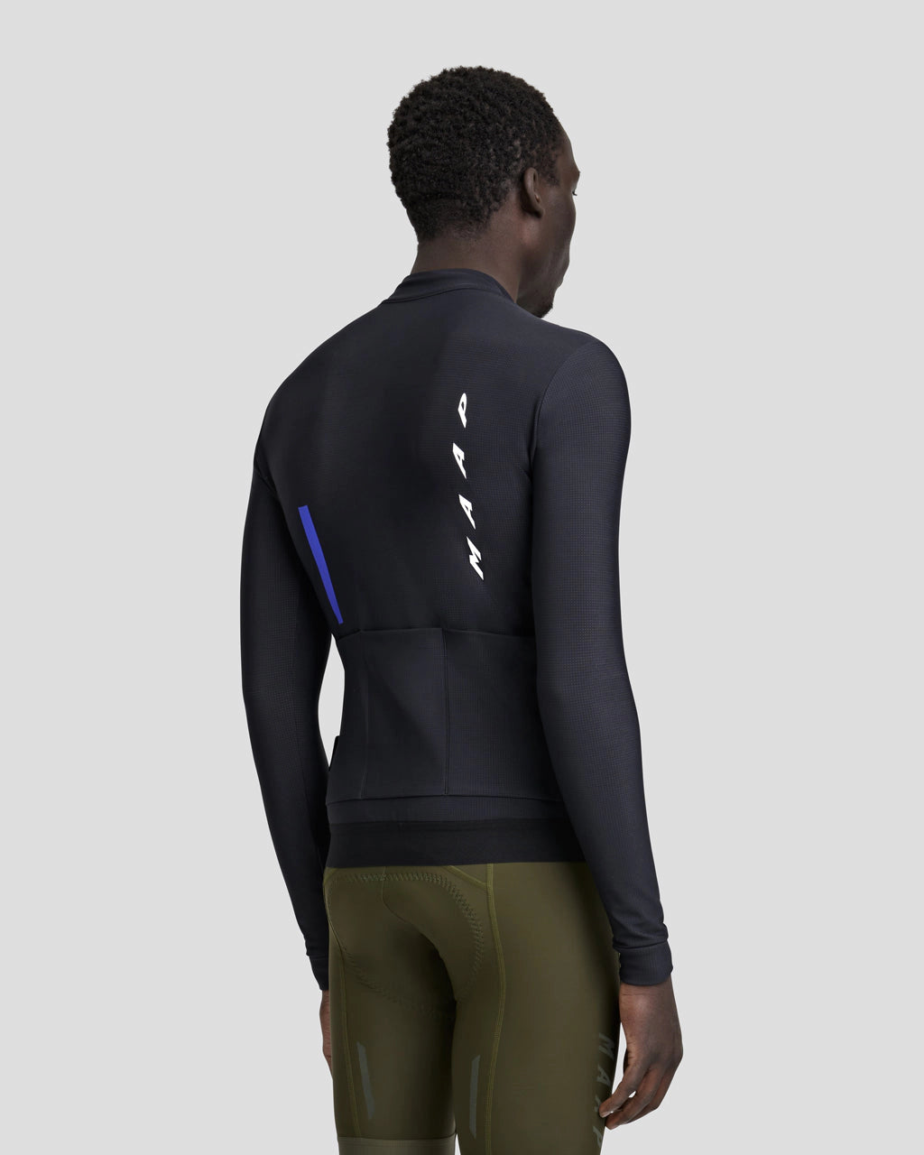 MAAP Evade Thermal LS Jersey - Black AW2022-Long Sleeve Jerseys-