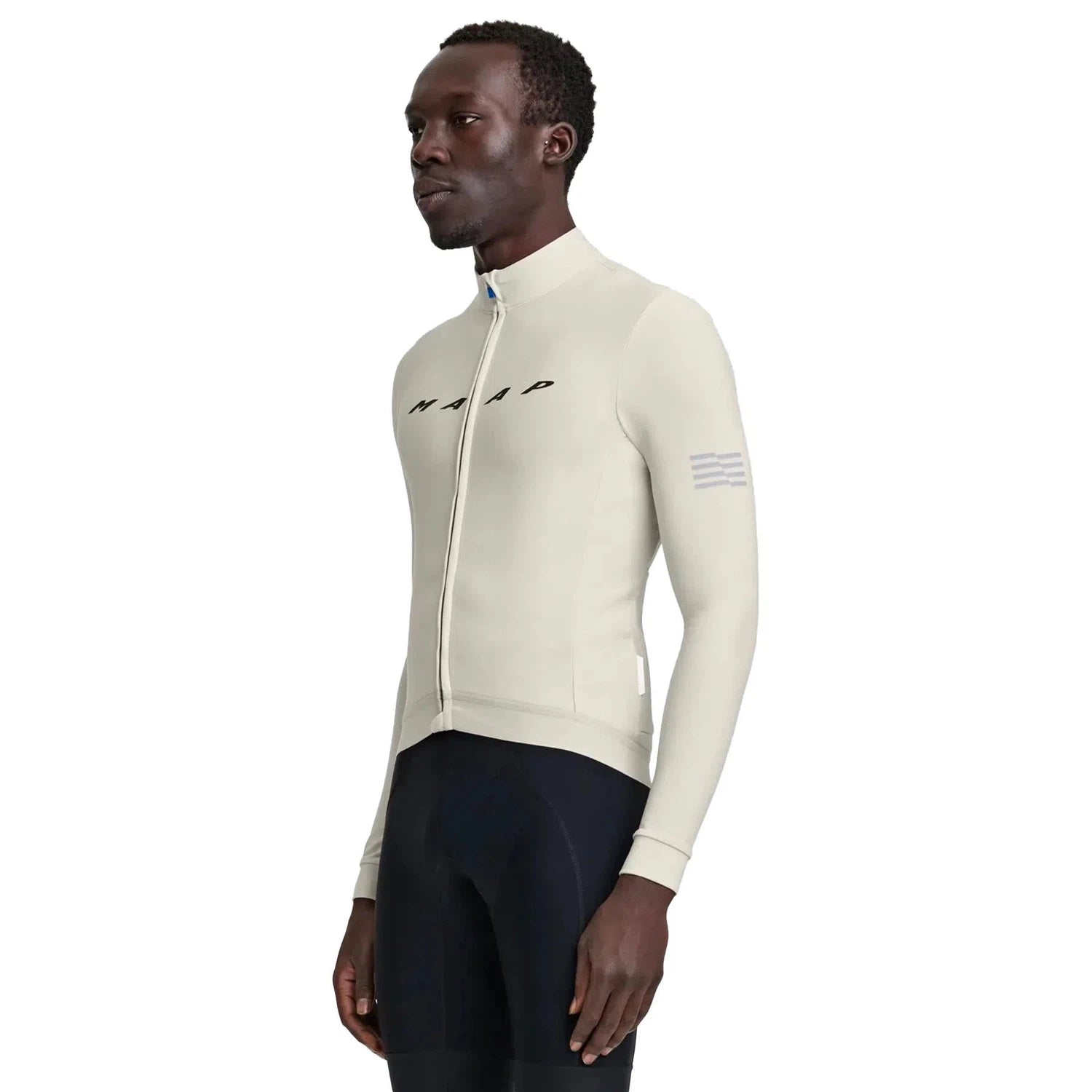 MAAP Evade Thermal LS Jersey - Fog AW2022-Long Sleeve Jerseys-