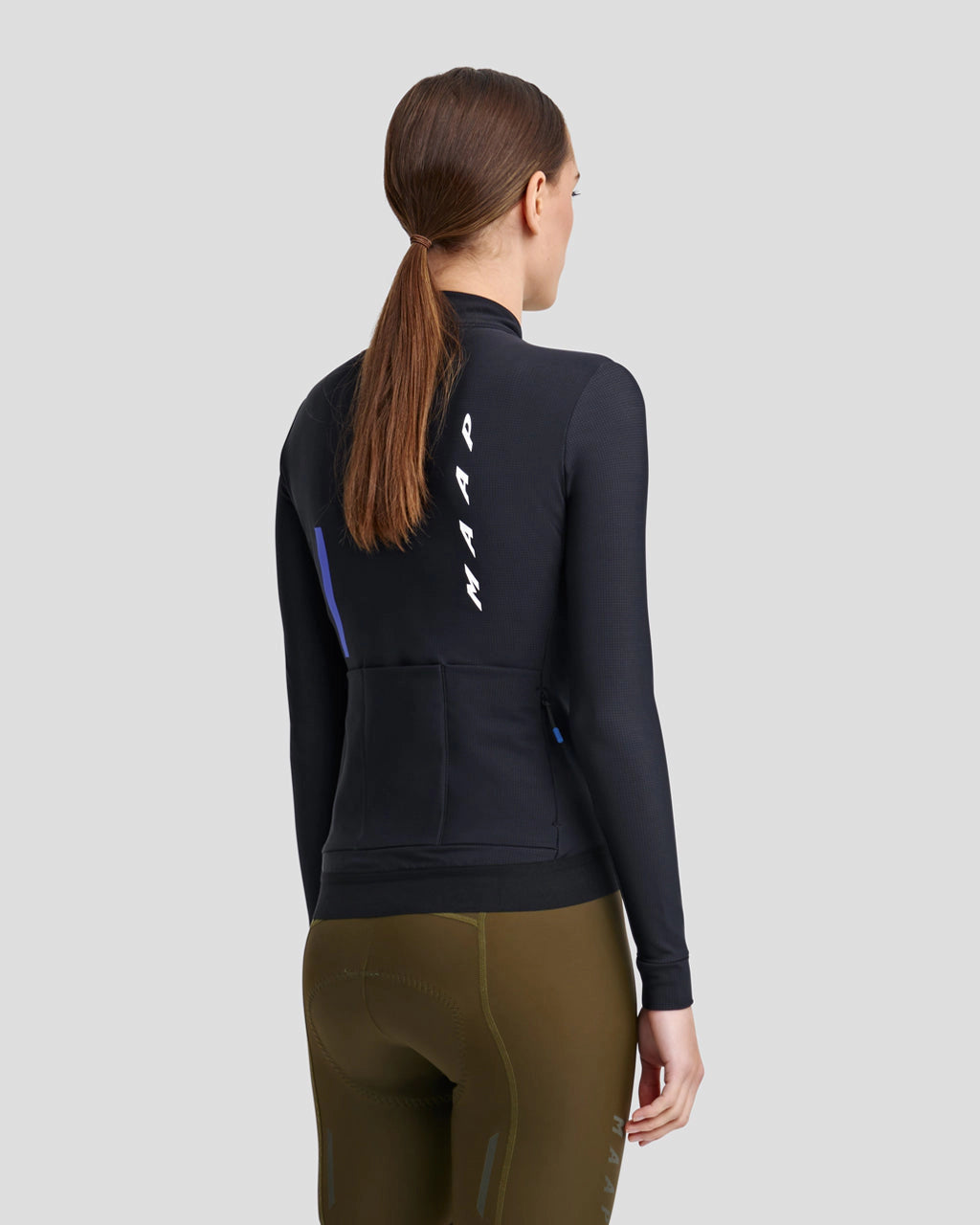 MAAP Evade Thermal LS Women Jersey AW2023 - Black-Women Long Sleeve Jerseys-