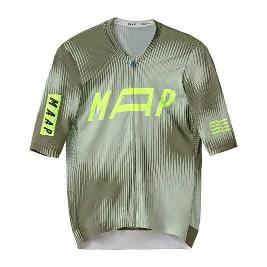 MAAP Privateer Ivar Slik Pro Jersey - Forest Green-Jerseys-9344077190396