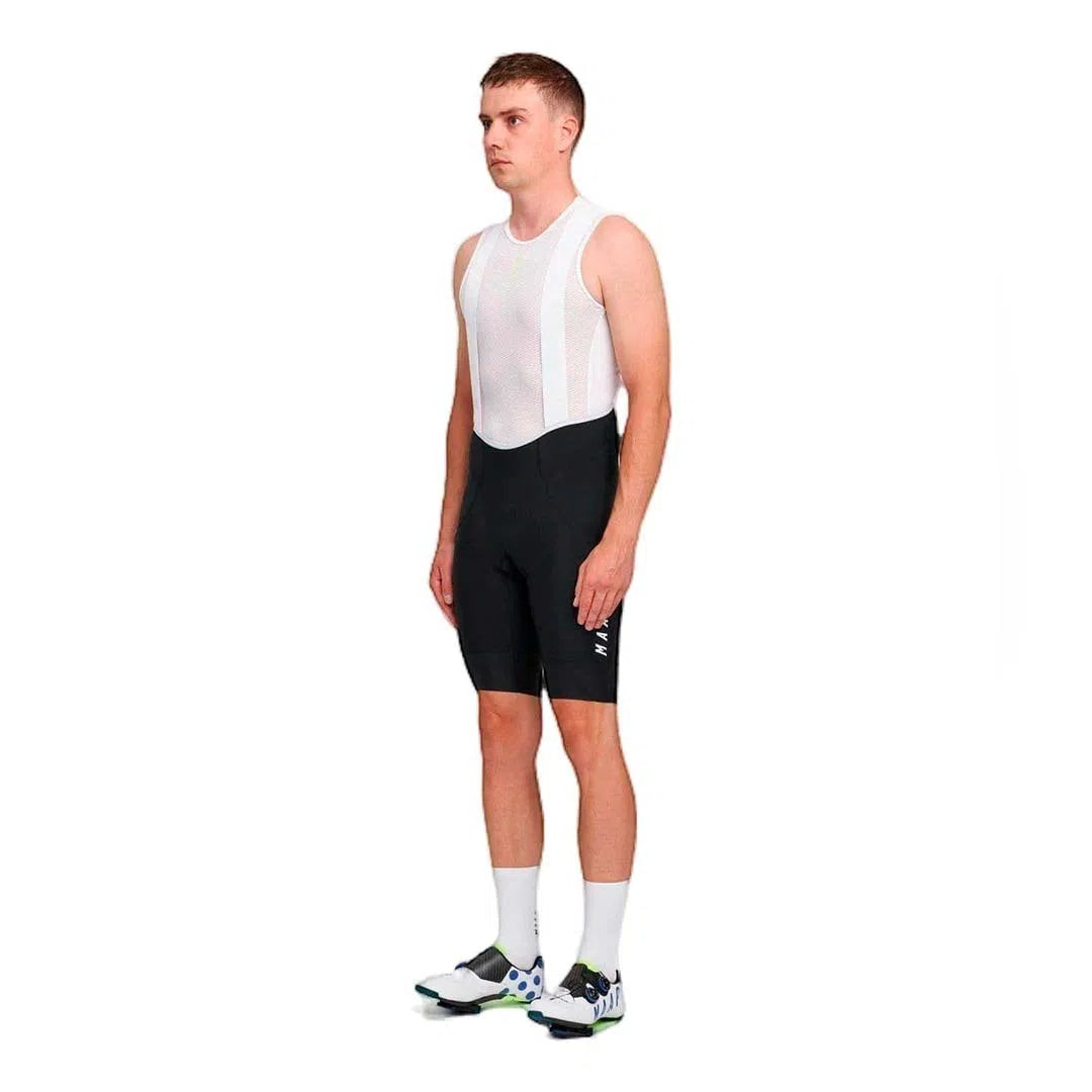 MAAP Team Bib Shorts Evo - Black/White-Bib Shorts-