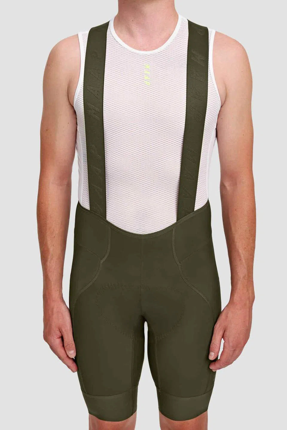 MAAP Team Bib Shorts Evo - Olive Drab-Bib Shorts-