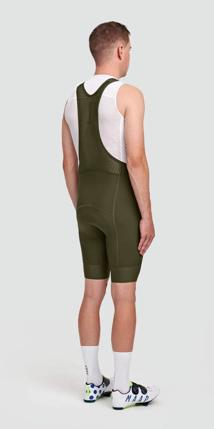 MAAP Team Bib Shorts Evo - Olive Drab-Bib Shorts-