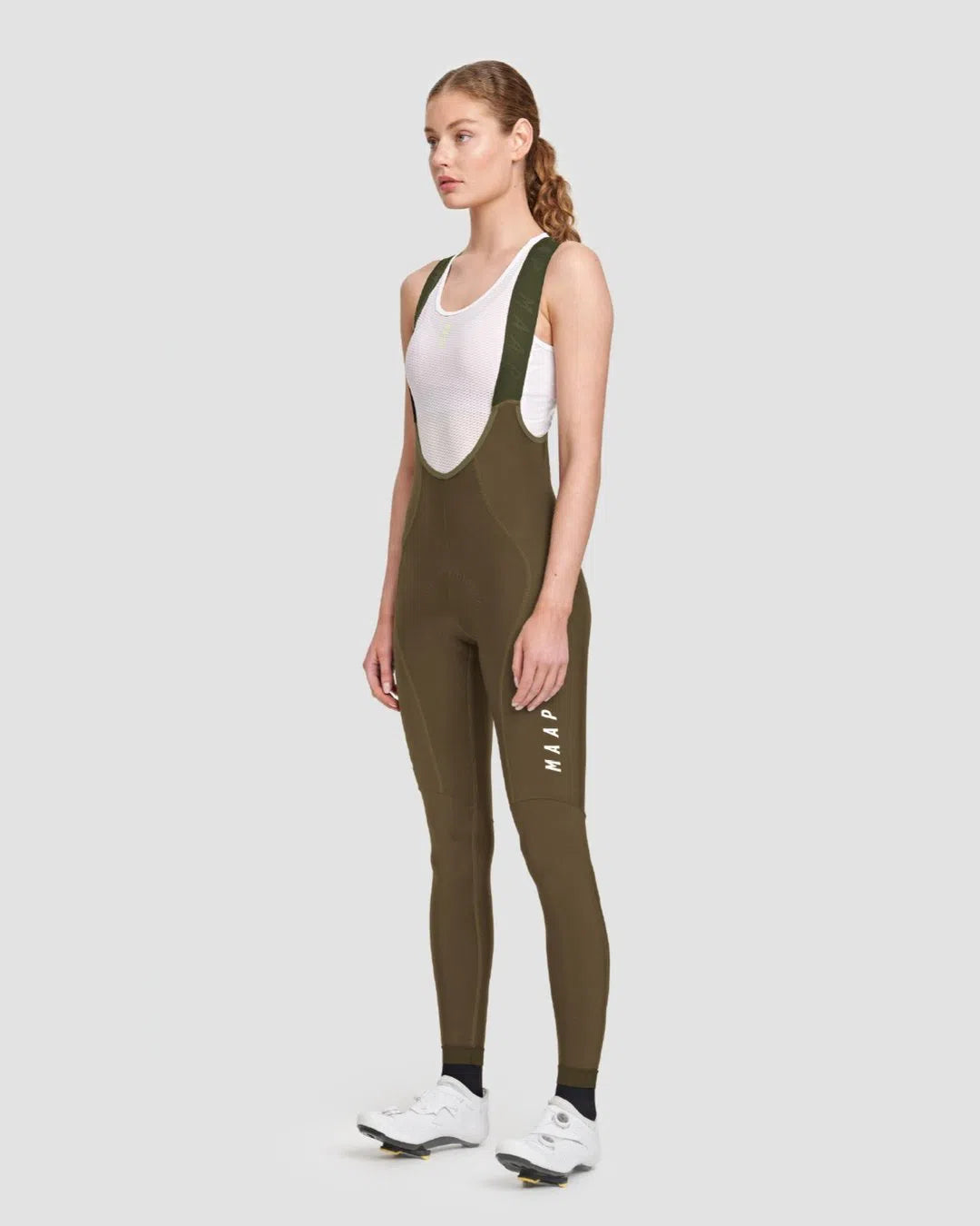 MAAP Team Evo Thermal Women Bib Tights - Olive Drab-Women Bib Tights-