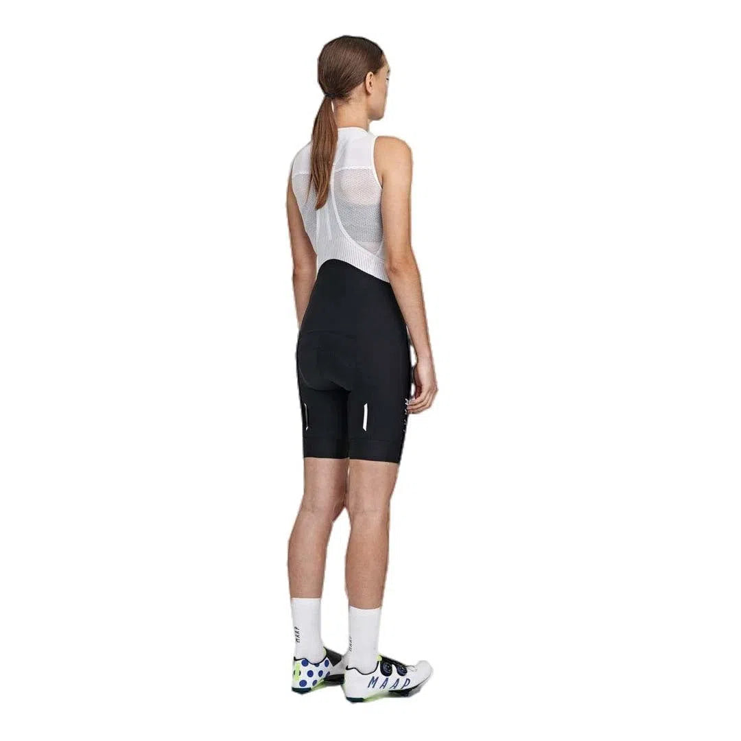 MAAP Team Evo Women Bib Shorts - Black/White-Women Bib Shorts-