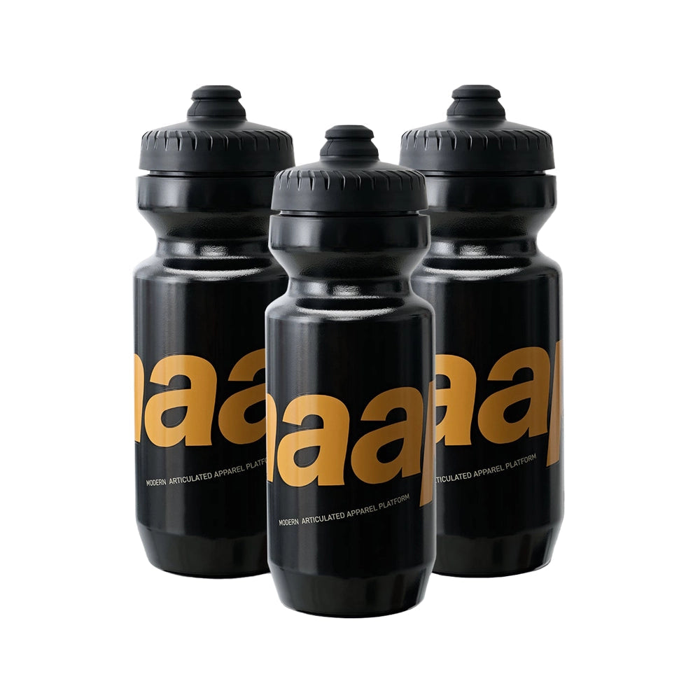 MAAP Training Bottle - Amber/Black-Bidons-9343863251549