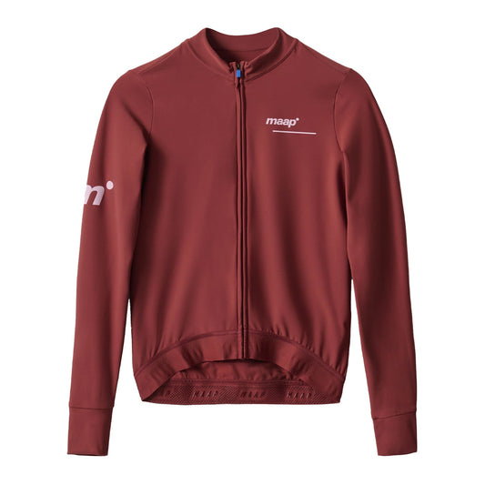 MAAP Training Thermal LS Jersey - Rhubarb