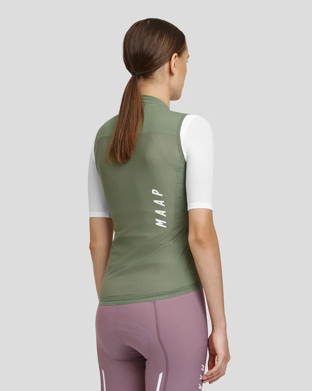 MAAP Women Draft Team Vest - Seagrass AW2022-Gilets-