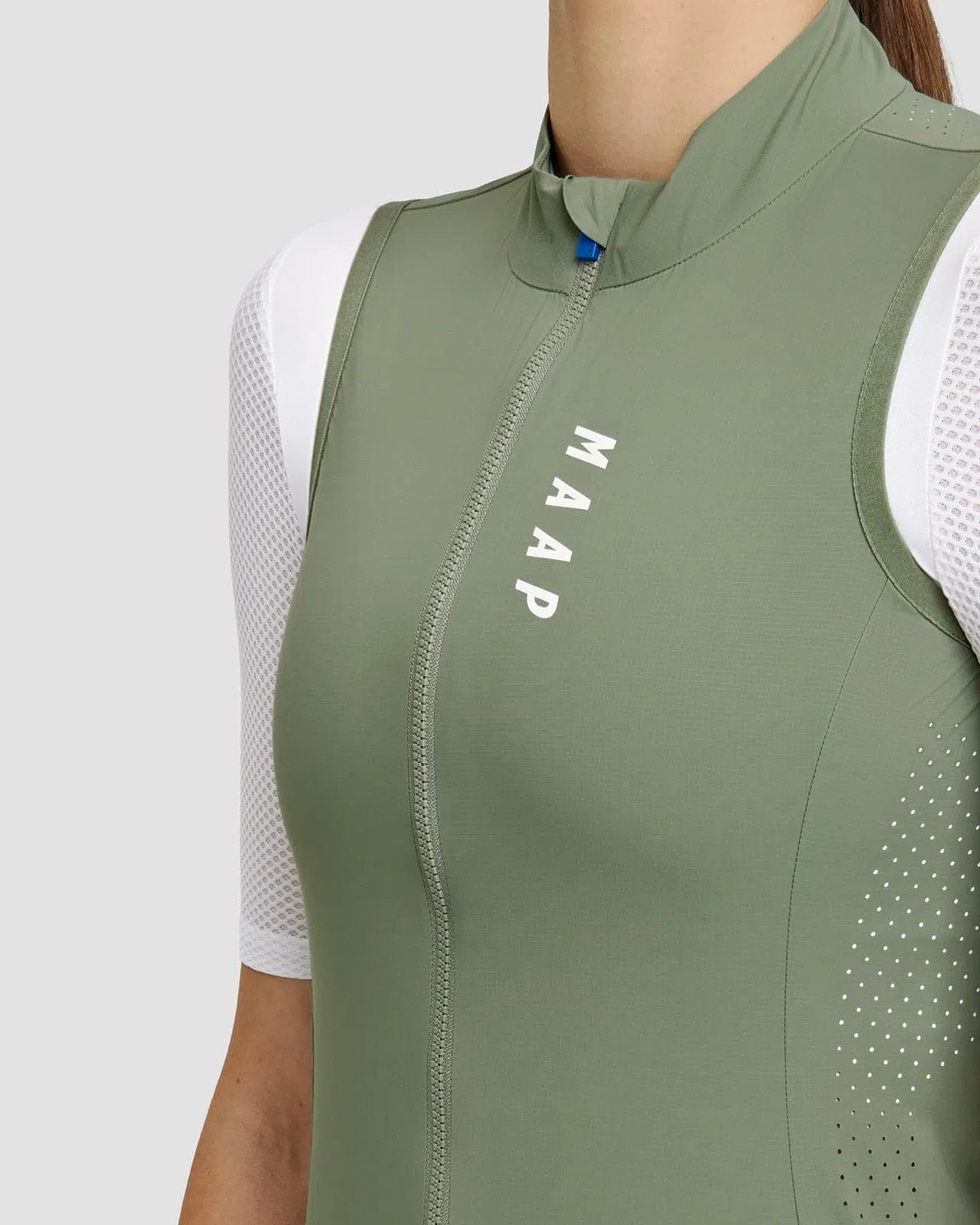 MAAP Women Draft Team Vest - Seagrass AW2022-Gilets-