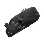 MAAP x APIDURA Saddle Pack 9L - Black-Saddle Bags-2000575086391