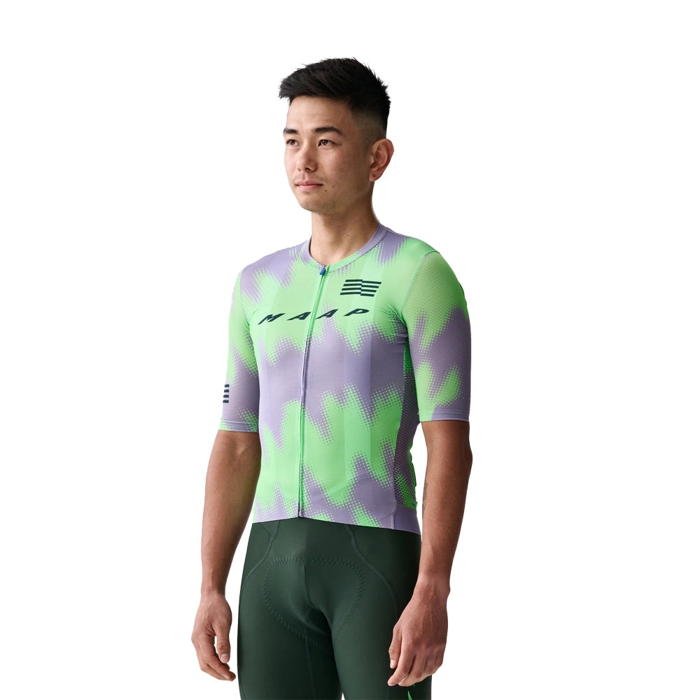 MAAP x Lifeplus Wahoo Team Pro Air Jersey 2.0 - Purple Ash/Aqua Green-Jerseys-