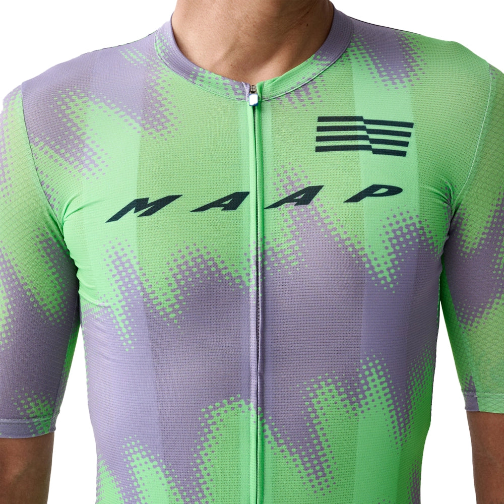 MAAP x Lifeplus Wahoo Team Pro Air Jersey 2.0 - Purple Ash/Aqua Green-Jerseys-