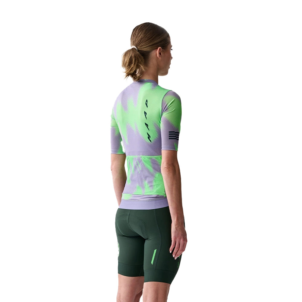 MAAP x Lifeplus Wahoo Team Pro Air Women Jersey 2.0 - Purple Ash/Aqua Green-Women Jerseys-