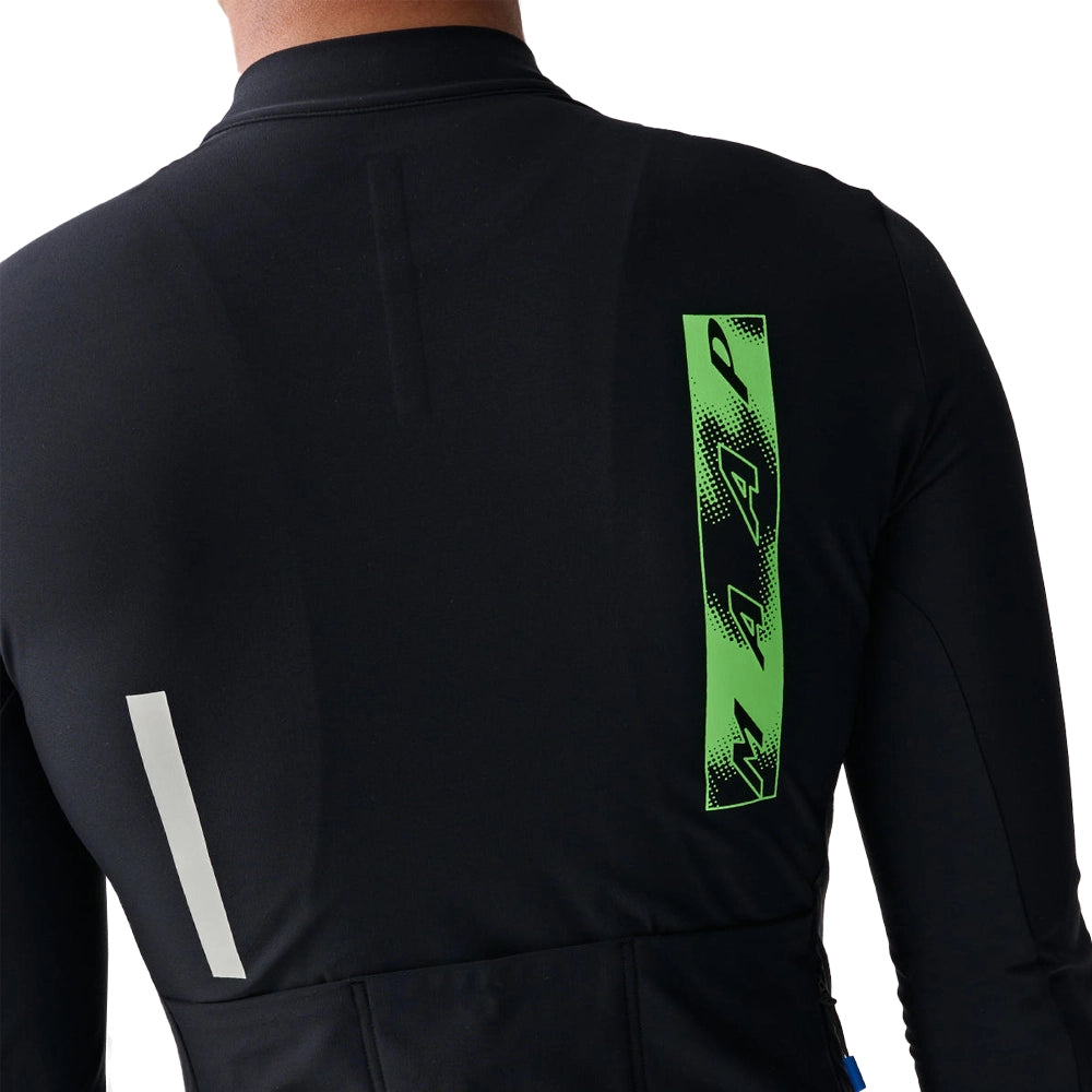 MAAP x Lifeplus Wahoo Team Thermal LS Jersey - Black-Long Sleeve Jerseys-